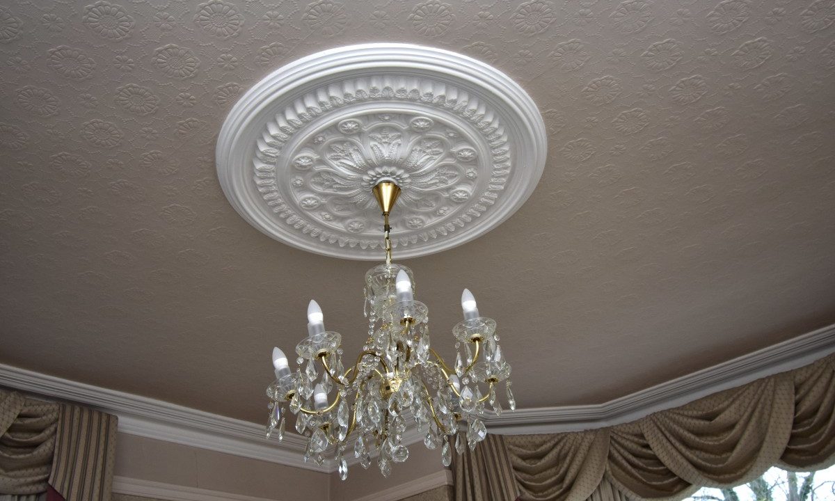 2 Clarement Villa Coleshill Road Furnace End Lounge ceiling rose